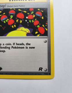Trainer SLEEP! -79/82 - 1st Edition Team Rocket Set Vintage Pokemon Card - NM - Image 5