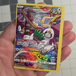Oranguru OC Miscut Error Brilliant Stars TG12/TG30 Pokemon Card - Image 1