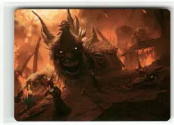 The Final Days Gold-Stamped Art Card 6/53 FINAL FANTASY MTG - Image 1