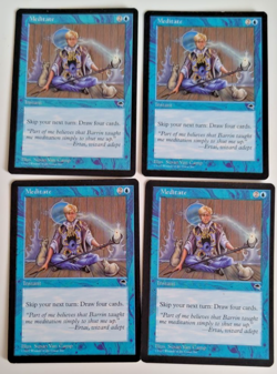 Meditate - Magic: the gathering - Near Mint Condition - Image 1