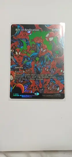 Rite of Replication | Borderless | Foil | MTG | SPM | Near Mint | English EN - Image 1