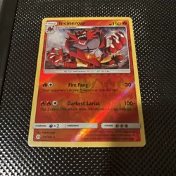 Incineroar - 26/149 - Rare - Reverse Holo Pokemon SM1 Sun & Moon Base 2017 - Image 1