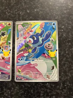 POKEMON Rowlet, Litten, Popplio MEP 045, 044, 043 NM First Partner 30th Gen 7 - Image 4