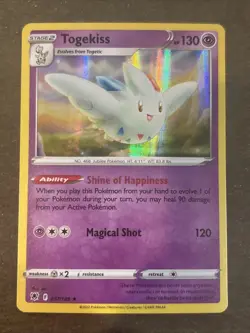 Togekiss 057/189 Swsh10: Astral Radiance Holo Pokemon TCG NM - Image 1