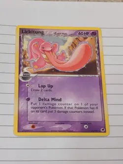 Pokemon TCG Ex-dragon Frontiers Lickitung Delta Species Non-holo - Image 1
