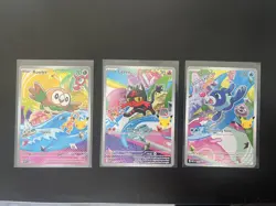 Pokemon First Partner MEP Promos Rowlet (043) Litten (044) Popplio (045) NM - Image 1
