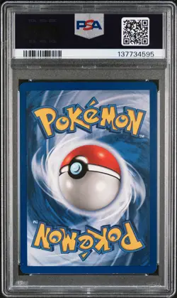 1999 POKEMON GAME #2 BLASTOISE-HOLO PSA 8 - Image 2