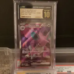 Pokemon Team Rocket's Nidoking Glory Rocket Gang 116/098 Holo Rare CGC 10 - Image 1