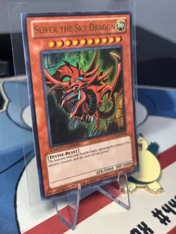 Yu-Gi-Oh! Slifer the Sky Dragon (LC01-EN002) Ultra Rare Limited Edition - Image 2