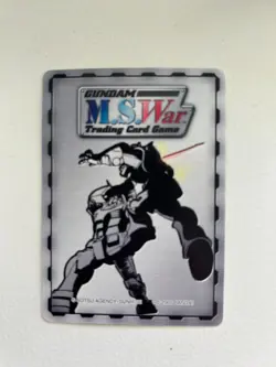 GUNDAM MS WAR TCG 2001 BANDAI FOIL PROMO BFP03 NEW YORK NY EVENT CARD # 002324 - Image 2