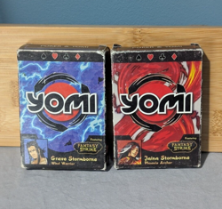 Yomi Fantasy Strike Jaina & Grave Stormborne Poker Fighting Card Game 2 Decks - Image 1