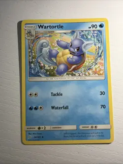 Wartortle 24/181 Uncommon SM - Team Up Pokemon Card - Image 1