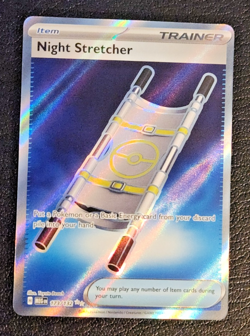 Pokemon Night Stretcher Double Rare Holo Card ( ME01: Mega Evolution #173/132 ) - Image 1
