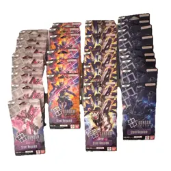 Bandai Gundam Card Game Steel Requiem Pack English 12+1 Cards. 5 PACK BUNDLE ! - Image 1