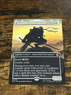 Leonardo, Sewer Samurai (Borderless) Teenage Mutant Ninja Turtles Regular - Image 1