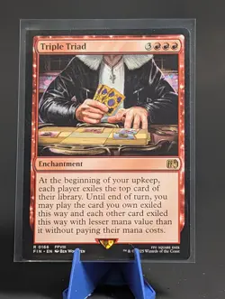 MTG Triple Triad FF Red Enchantment FFVIII 0166 TCG - Image 1