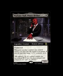 Madame Null, Power Broker (Extended Art) Teenage Mutant Ninja Turtles Regular - Image 1