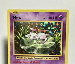 Mew 53/108 (LP) Holo Rare XY Series: Evolutions 2016 Pokemon Card TCG - Image 3
