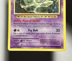 Mew 53/108 (LP) Holo Rare XY Series: Evolutions 2016 Pokemon Card TCG - Image 4