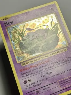 Mew 53/108 (LP) Holo Rare XY Series: Evolutions 2016 Pokemon Card TCG - Image 5