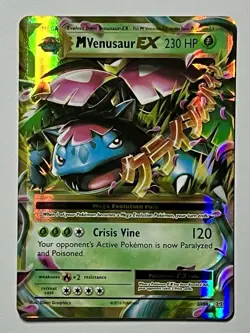 M Venusaur EX 2/108 (LP) Ultra Rare XY Series: Evolutions 2016 Pokemon Card - Image 1