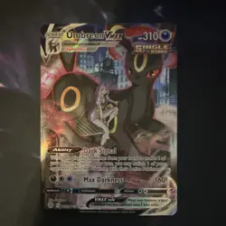Pokemon Umbreon VMAX Full Art Ultra Rare Holo Card TG23/TG30 Brilliant Stars - Image 1
