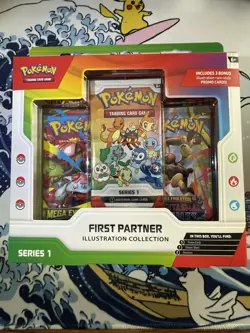 Pokemon First Partner Illustration Collection Series Brand New Factory Sealed - Image 1
