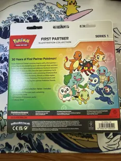 Pokemon First Partner Illustration Collection Series Brand New Factory Sealed - Image 2