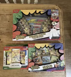 Pokemon Ascended Heroes Premium Poster Collection, Deluxe Pin & First Partner - Image 1