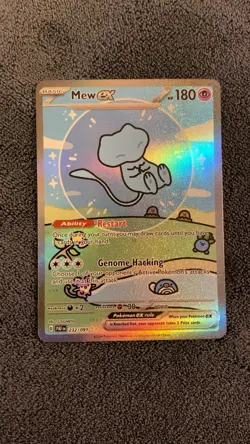 Pokemon TCG Mew EX 232/091 Sv: Paldean Fates Bubble Mew Grade 10 Candidate 🧼 - Image 1