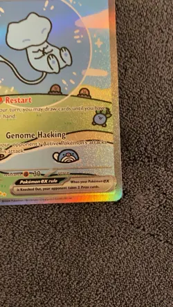 Pokemon TCG Mew EX 232/091 Sv: Paldean Fates Bubble Mew Grade 10 Candidate 🧼 - Image 3