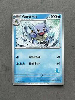 Pokemon Wartortle ~ Squirtle Stamped ~ My First Battle Kit - LP - Image 1