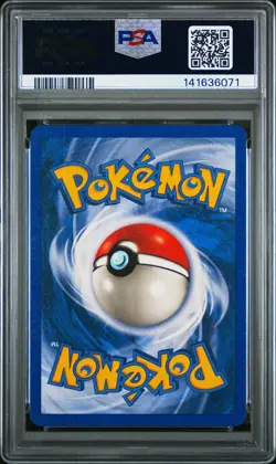 2002 POKEMON EXPEDITION #15 KINGLER-REVERSE FOIL PSA 8 - Image 2