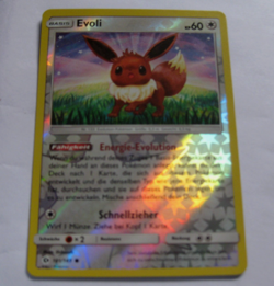 Pokemon Karte Evoli 101/149 Sonne & Mond Reverse Deutsch TCG NM Holo - Image 1