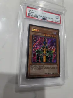 Yu-Gi-Oh! Jinzo PSV-000 1st Edition PSA 9 Mint - Image 2