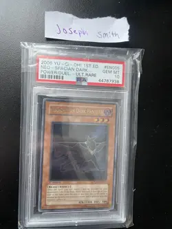 Yugioh Neo Spacian Dark Panther Ultimate Rare POTD-EN005 PSA 10 - Image 1