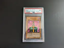 2002 Yu-Gi-Oh! JINZO Pharaoh’s Servant - 1st Edition #PSV-000 PSA 9 Mint - Image 3