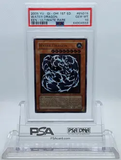 YUGIOH 1ST ED EEN-EN015 WATER DRAGON ULTIMATE RARE PSA 10 GEM MINT #64904559 - Image 1