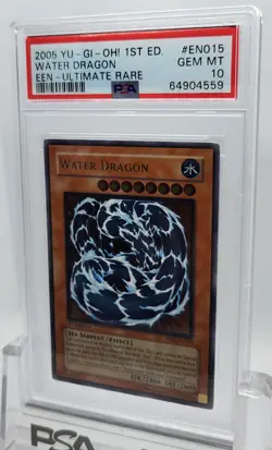 YUGIOH 1ST ED EEN-EN015 WATER DRAGON ULTIMATE RARE PSA 10 GEM MINT #64904559 - Image 5