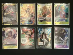 One Piece SEC lot! NM- Portgas.D.Ace SEC + Crocodile SEC + BONUS-SR/DON cards! - Image 4