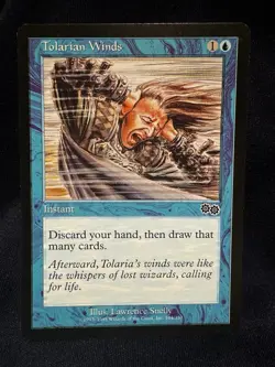 MTG - Tolarian Winds - Urza's Saga - NM - Free Shipping! - Buy More & Save! - Image 1