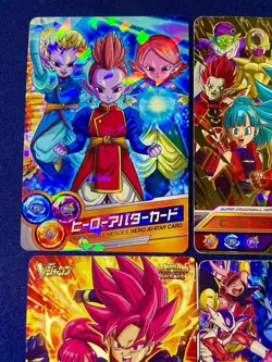 Super Dragon Ball Heroes Avatar Card Lot x8 Hero Avatar Card Japan Bandai - Image 2