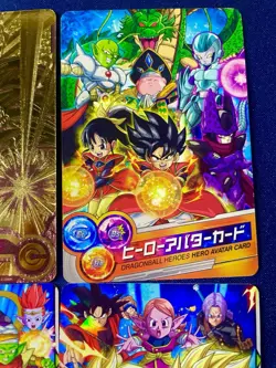 Super Dragon Ball Heroes Avatar Card Lot x8 Hero Avatar Card Japan Bandai - Image 5
