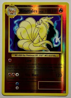Ninetales 15/108 (LP) Reverse Holo XY Series: Evolutions 2016 Pokemon Card TCG - Image 1