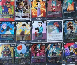 Dragon Ball Fusion World Black Promo Alt Art Release Event Card Set New Mint - Image 3
