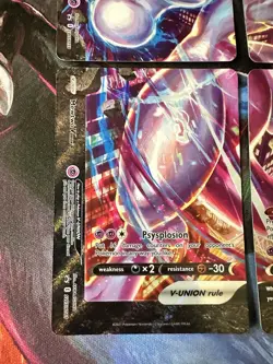 Mewtwo V-UNION SET OF 4 SWSH: Sword & Shield Promo Cards NEW - Image 4