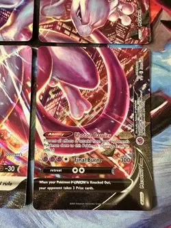 Mewtwo V-UNION SET OF 4 SWSH: Sword & Shield Promo Cards NEW - Image 5
