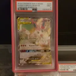 Pokemon Gardevoir & Sylveon GX Unbroken Bonds 205/214 Full Art Holo PSA 9 - Image 1