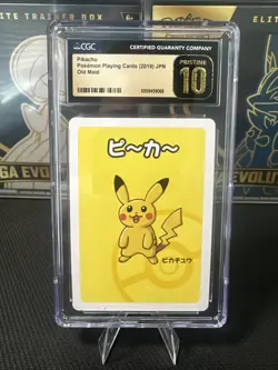 Pristine 10 Pikachu 2019 Pokemon Old Maid - Image 1