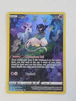 Pokemon TCG Mew GG10/GG70 Ultra Rare Full Art Galarian Gallery Crown Zenith - Image 1
